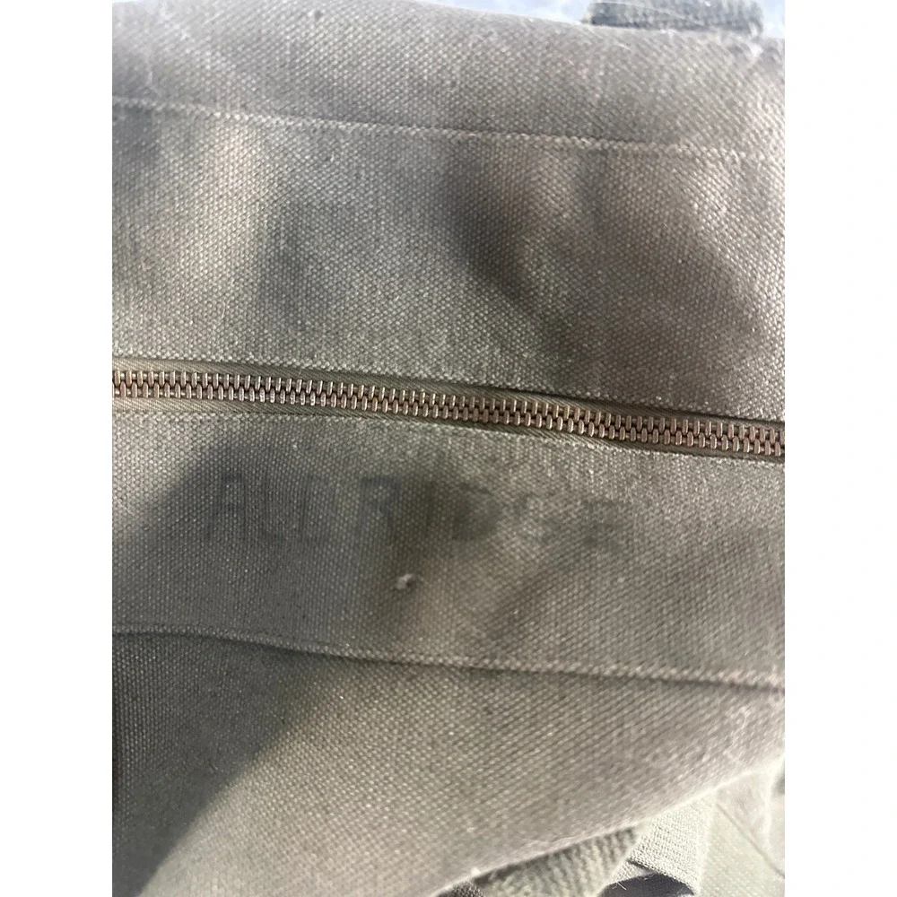Vintage US Military Kit Bag High Altitude MF-1 Berger Brothers Canvas Duffel OD